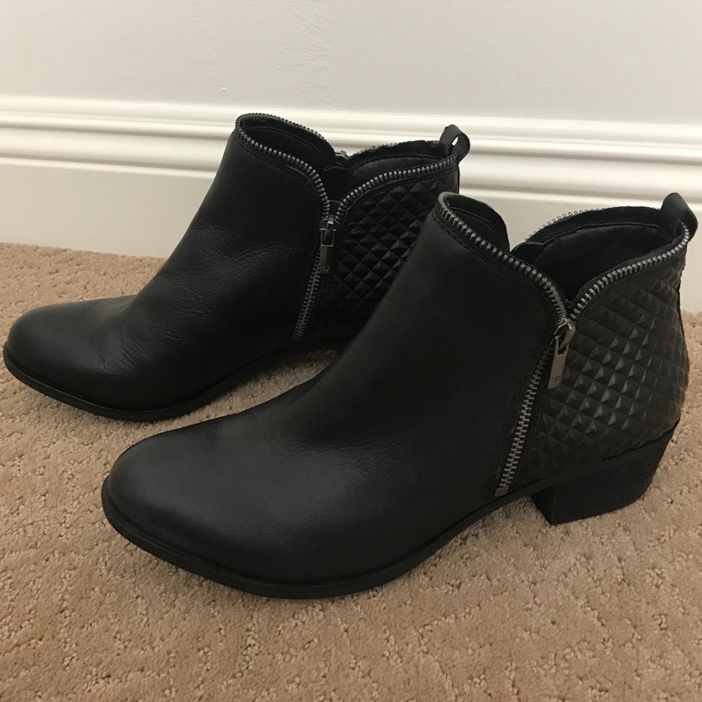 Black Lucky Brand Booties
